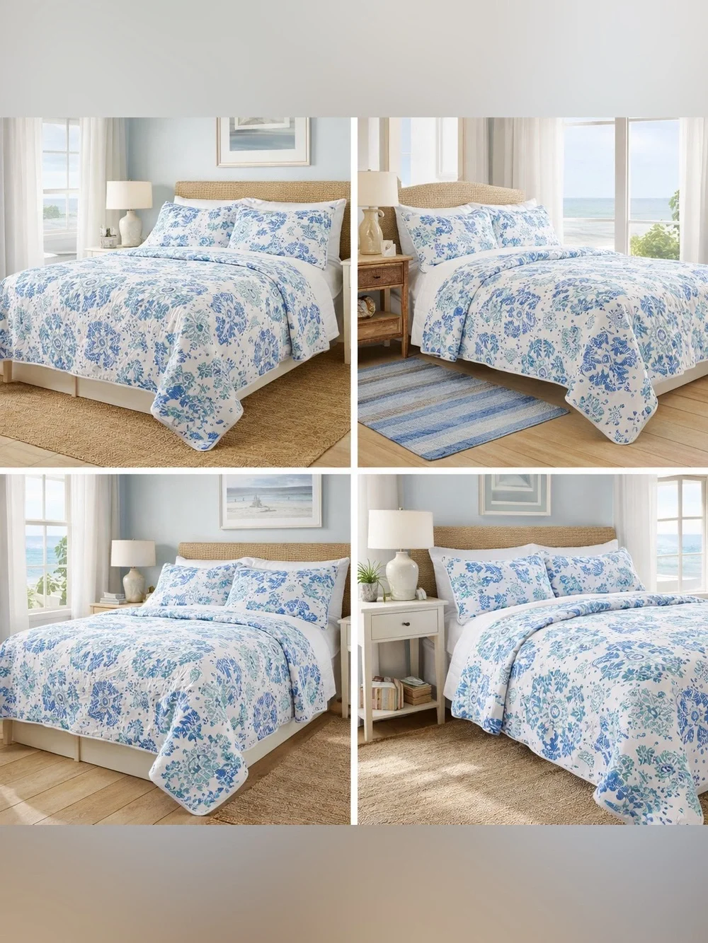 Sand and Sea King Quilt Set